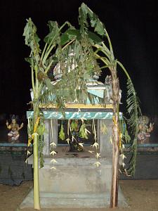 Decorated Hindu Temple, Hill Country, Sri Lanka