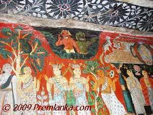 Mulkirigala Temple Paintings